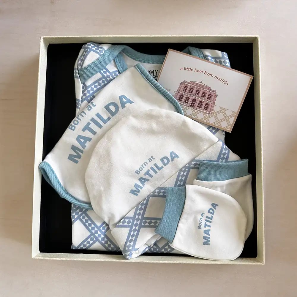 Matilda Tiles Baby Cloth Set